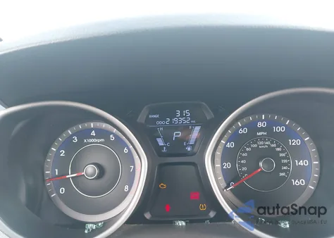 2012 Hyundai Elantra Limited (Ulsan Plant) z USA, uszkodzony, nr VIN KMHDH4AE2CU171417